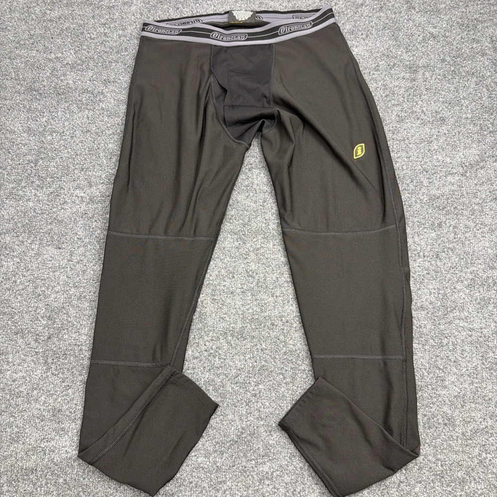 Ironclad Performance Wear Mens Compression Pants 2XL Black Base Layer Tights XXL